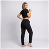Mujer babucha bengalina arandelas laterales brillo italiana - IB