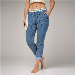 Mujer babucha bengalina cinto cordon linea italiana - IB