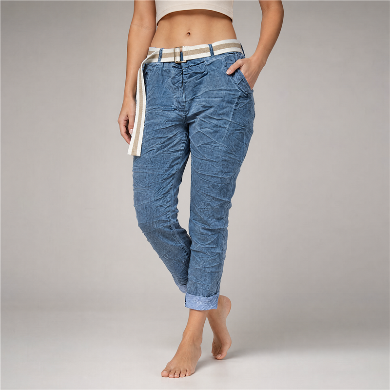 Mujer babucha bengalina cinto cordon linea italiana - IB