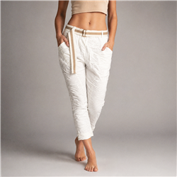 Mujer babucha bengalina cinto cordon linea italiana - IB