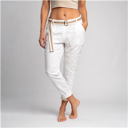 Mujer babucha bengalina cinto cordon linea italiana - IB