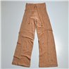 Mujer Pantalon palazzo lanilla combinado frente tiras