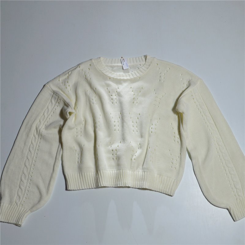 Mujer Sweater tejido calado