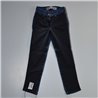 Nena Pantalon jean elastizado combinado frente negro
