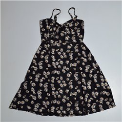 Mujer vestido jersey frente nudo