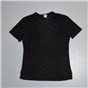 Mujer remera broderie escote redondo