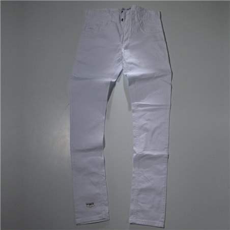 Hombre pantalon gabardina elastizado