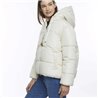 Mujer Puffer abrigo capucha JACKETS