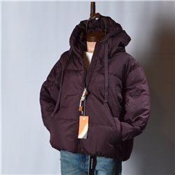 Mujer Puffer abrigo capucha JACKETS