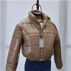 Mujer Puffer termico corto brillante HOLSTARK