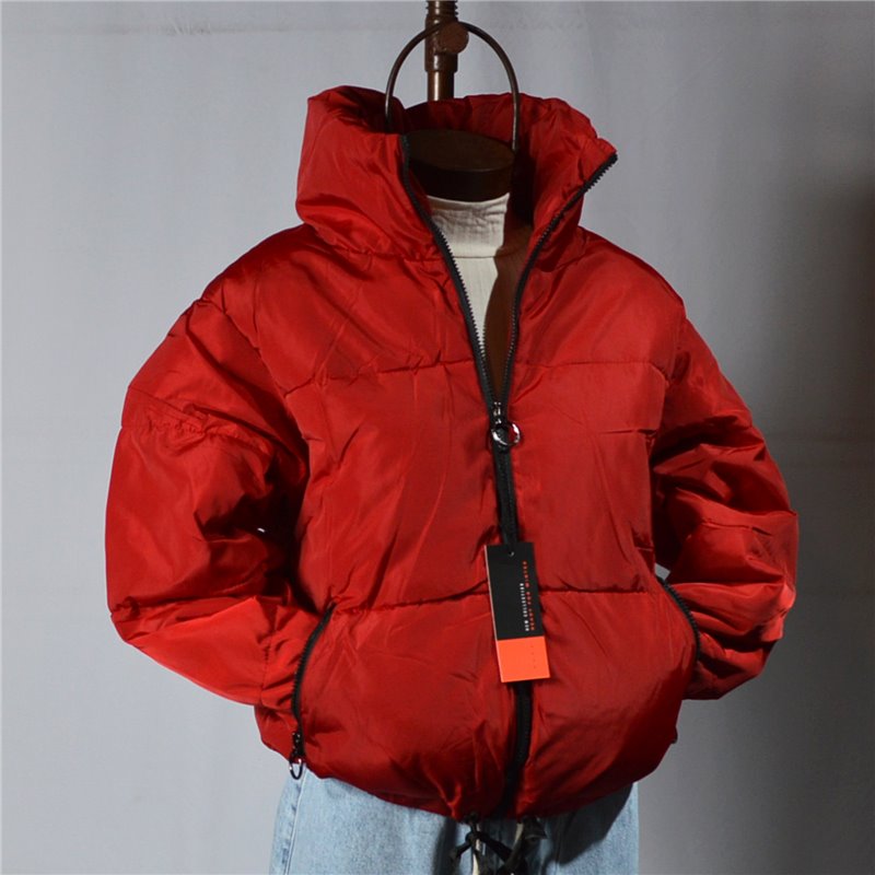 Mujer Puffer impermeable cuello alto detalle cordones HOLSTARK