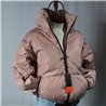 Mujer Puffer impermeable cuello alto detalle cordones HOLSTARK