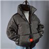 Mujer Puffer impermeable cuello alto detalle cordones HOLSTARK