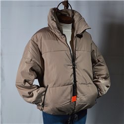 Mujer Puffer impermeable cuello alto detalle cordones HOLSTARK