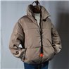 Mujer Puffer impermeable cuello alto detalle cordones HOLSTARK